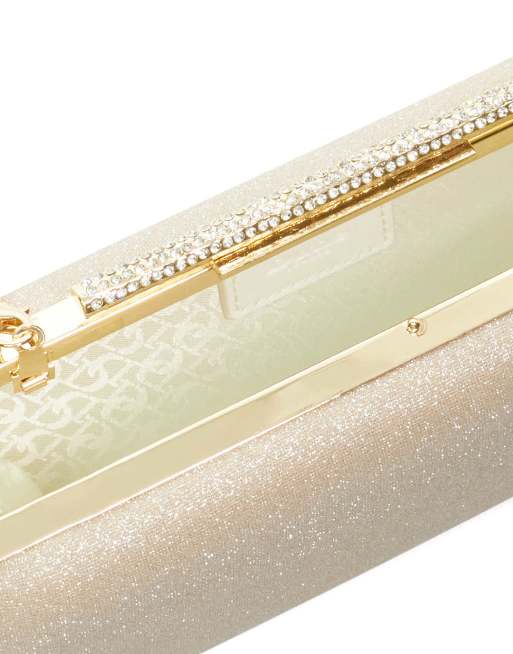 Dune London Body clutch bag in gold, 2 of 3
