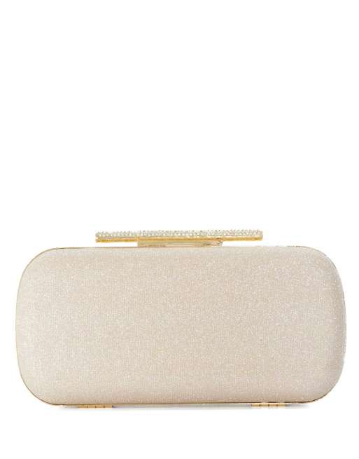 Dune London Body clutch bag in gold, 3 of 3