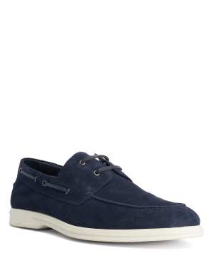 Dune London Boldman boat shoes in navy
