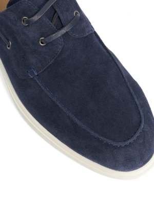 Dune London Boldman boat shoes in navy