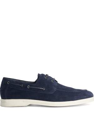 Dune London Boldman boat shoes in navy
