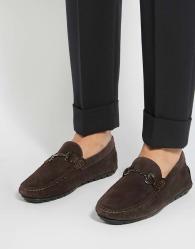 Dune London Brackon moccasins in brown
