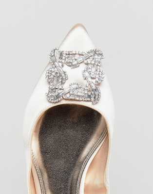 dune flat wedding shoes