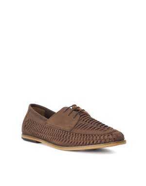 Dune London Brinkley moccasins in brown