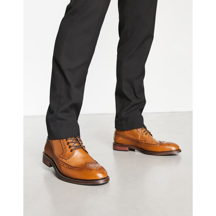 Dune lace sale up brogue boots