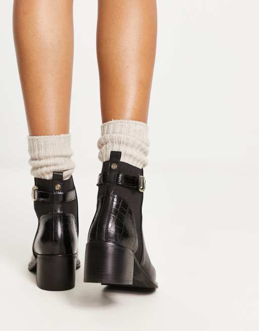 Buckle boots hot sale asos