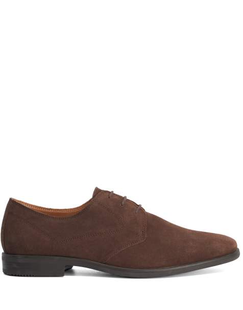 Dune London Burtford derby shoes in brown - view 1