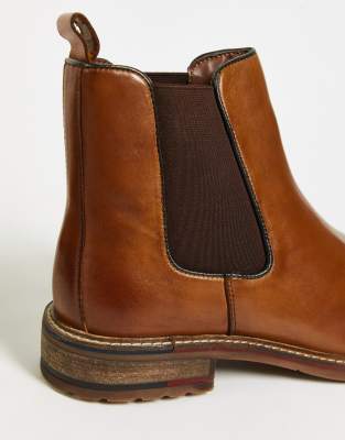 leather ankle boots dune