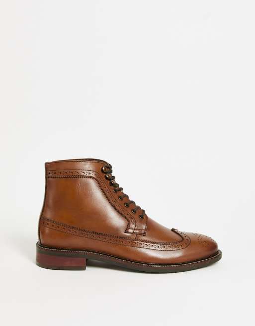 Dune lace up outlet brogue boots