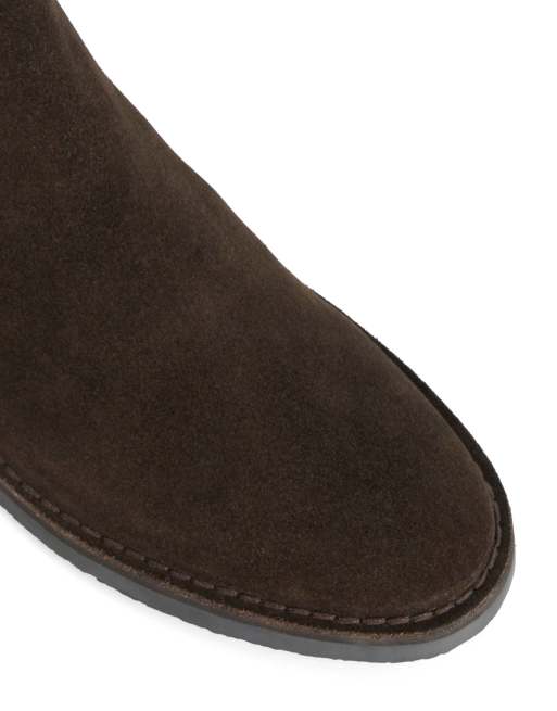 Dune London Cashy chelsea boots in brown, 3 of 4