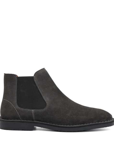 Dune London Cashy chelsea boots in grey - view 1