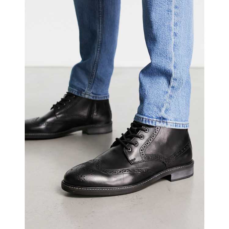 Cheap brogue hot sale boots