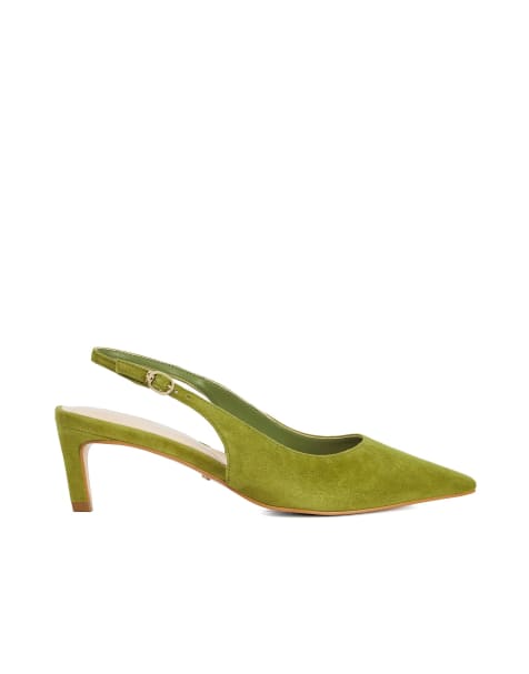 Dune London Celinna slingbacks in light - view 1