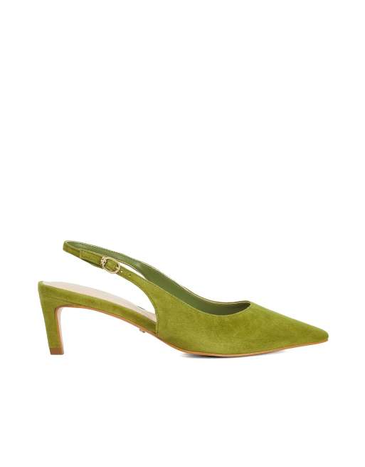 Dune London Celinna slingbacks in light