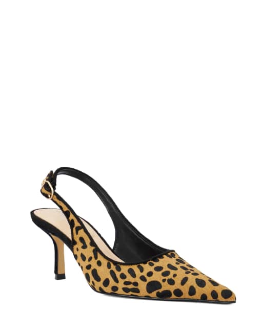 Dune London Celise slingbacks in leopard, 4 of 4