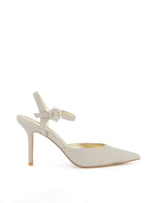  Channel heels shoe in gold