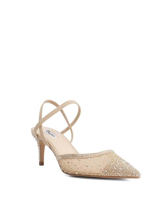 Dune London Charismatic slingbacks in blush, 4 of 5