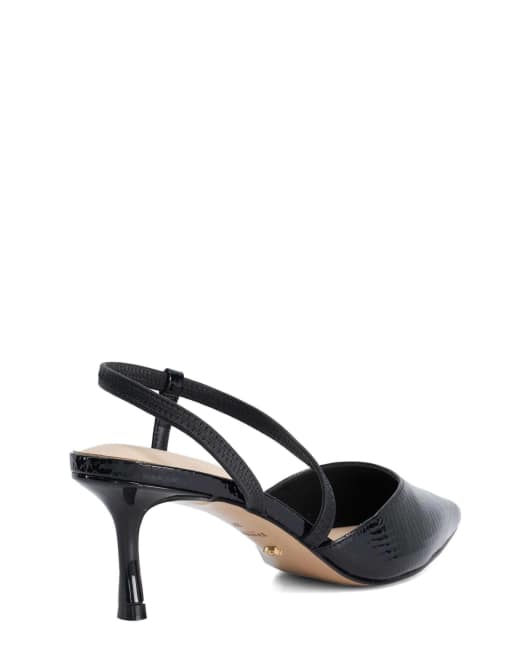 Dune London Charming court shoes in black, 2 of 4