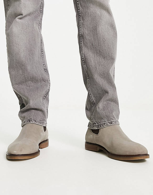 Dune - london chelsea boot in taupe