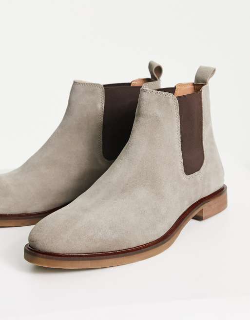 Dune brown clearance chelsea boots