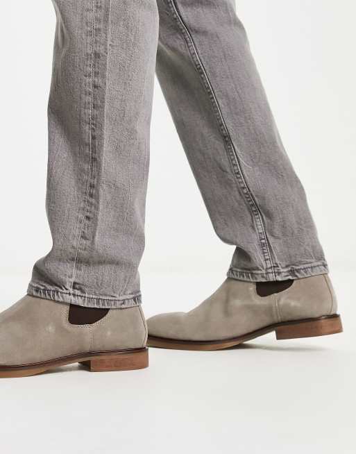 Taupe suede sales boots mens