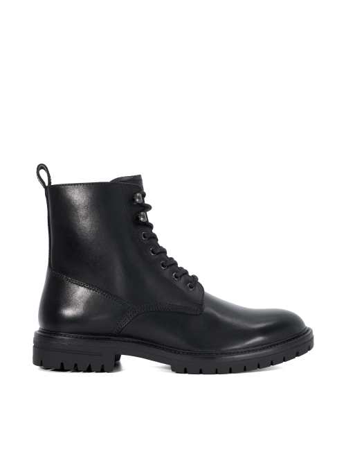 Dune London Cohen boots shoe in black