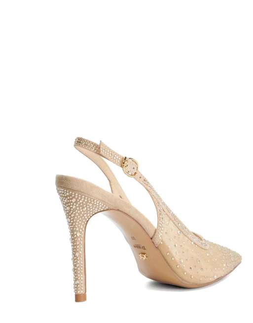 Dune London Compassionate slingbacks in blush, 2 of 5