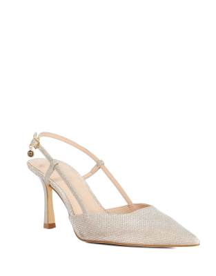  Composure heeled sandals in gold