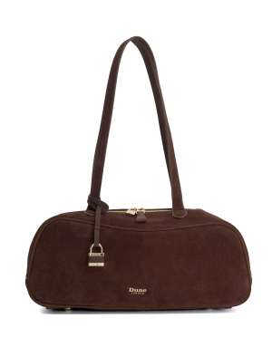 Dune London Day shoulder bag in brown