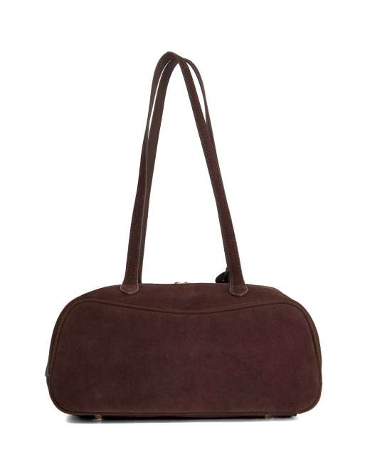 Dune London Day shoulder bag in brown, 3 of 4