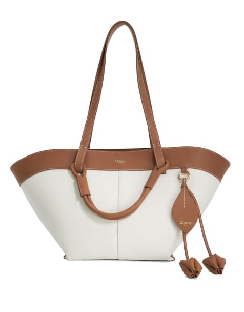 Dune London Daylight shopper bag in natural - view 1