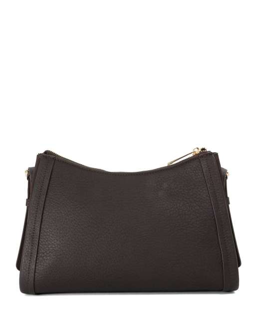 Dune London Declare crossbody bag in dark brown, 3 of 3