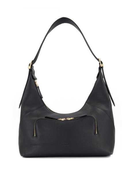 Dune London Defiant shoulder bag in black - view 1