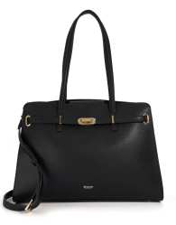 Dune London Define tote bag in black
