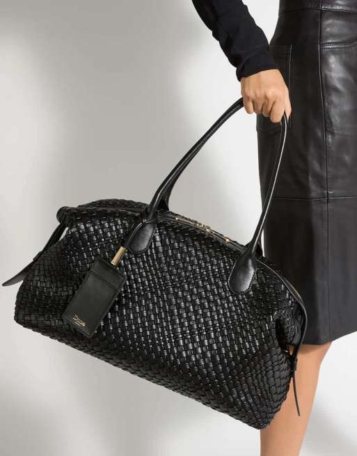 Dune London Deliberate hold shoulder bag in black, 4 of 4