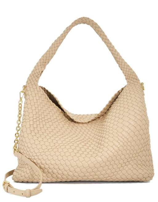 Dune London Deliberate L bag in taupe