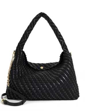 Dune London Deliberate l shoulder bag in black