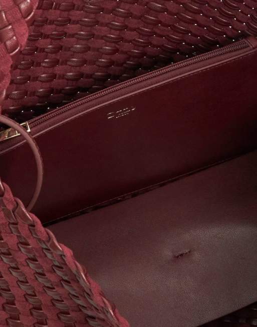 Dune London Deliberate l shoulder bag in burgundy, 2 of 4