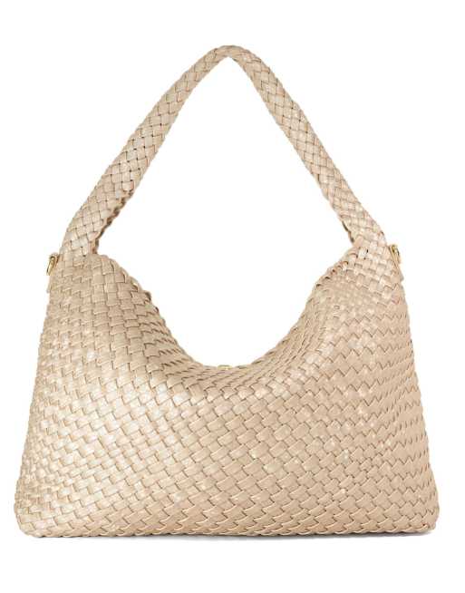 Dune London Deliberate l shoulder bag in champagne, 3 of 4