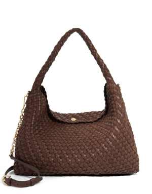 Dune London Deliberate l shoulder bag in dark brown
