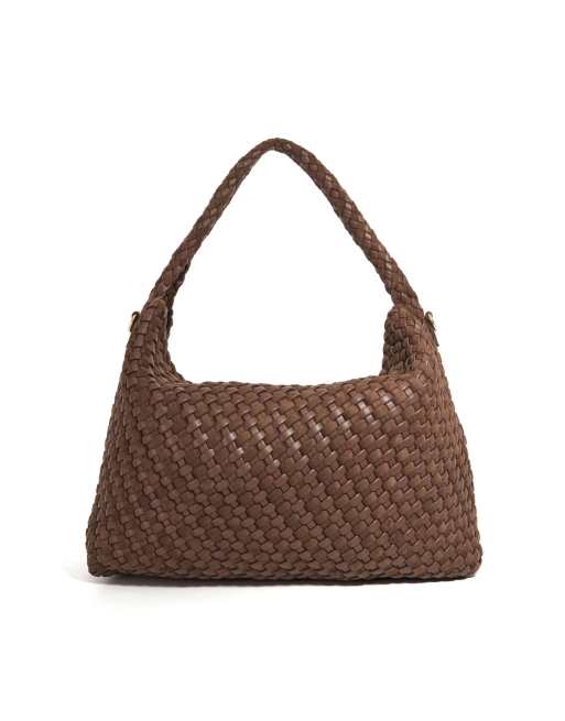 Dune London Deliberate l shoulder bag in dark brown, 4 of 4
