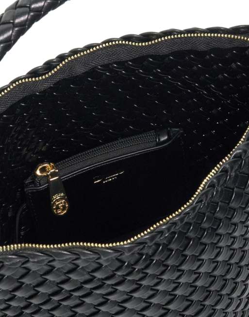 Dune London Deliberate m bucket bag in black, 2 of 5