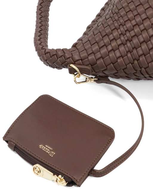 Dune London Deliberate m tote bag in brown, 5 of 5