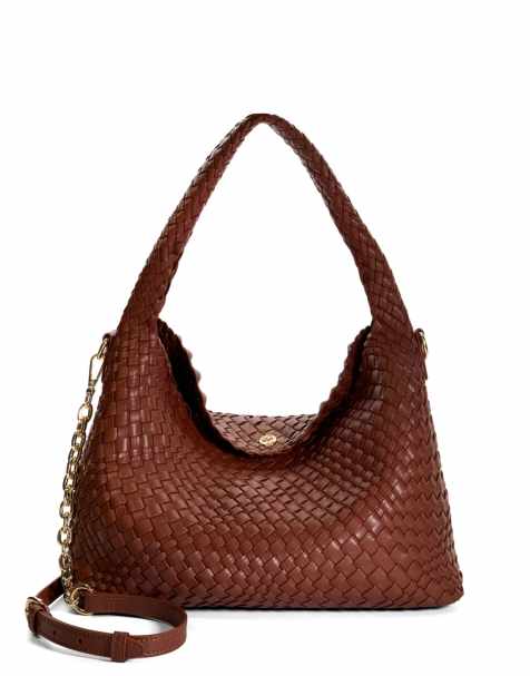 Dune London Deliberate tote bag in tan - view 1