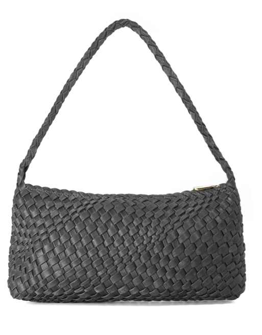 Dune London Deliberating shoulder bag in grey, 3 of 4