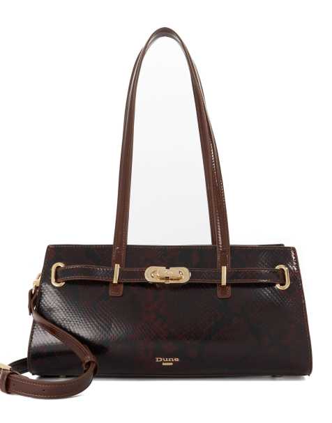 Dune London Depend tote bag in brown - view 1