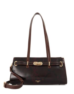 Dune London Depend tote bag in brown