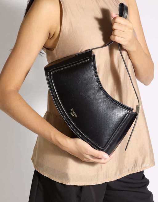Dune London Dependent shoulder bag in black, 4 of 5