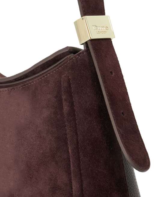 Dune London Dependent shoulder bag in brown, 5 of 5