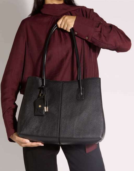 Dune London Deserving l shoulder bag in black, 4 of 4